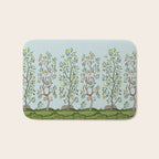 Chinoiserie Citrus Grove Mural Multicolor Bath Mat Gallery Image 1