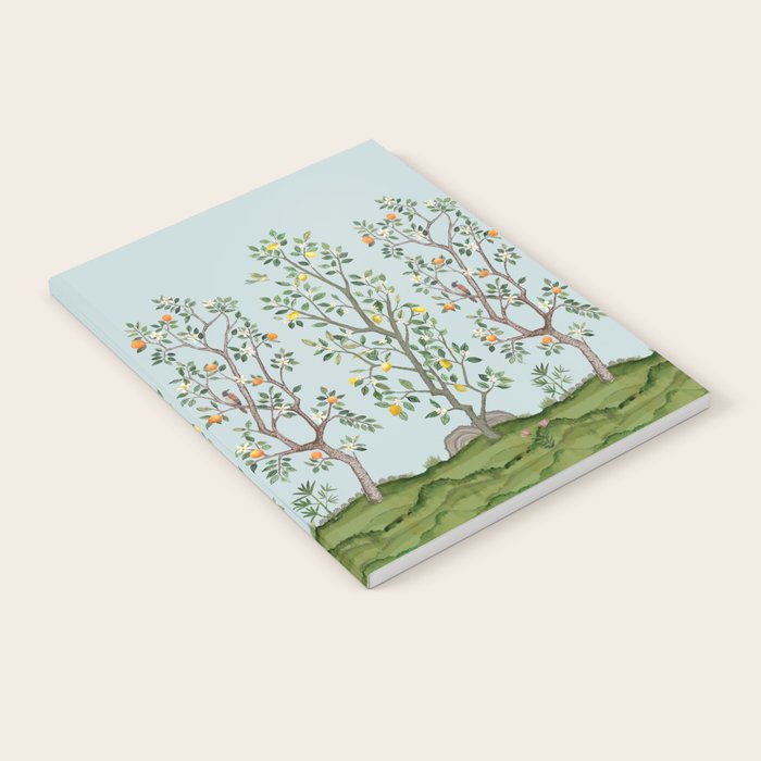 Chinoiserie Citrus Grove Mural Multicolor Notebook Gallery Image 2