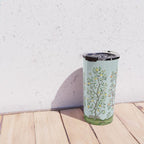 Chinoiserie Citrus Grove Mural Multicolor Travel Mug Gallery Image 4