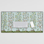Chinoiserie Citrus Grove Mural Multicolor Desk Mat Gallery Image 1