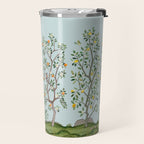 Chinoiserie Citrus Grove Mural Multicolor Travel Mug Gallery Image 2
