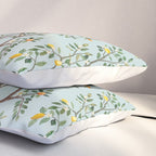 Chinoiserie Citrus Grove Mural Multicolor Pillow Sham Gallery Image 3