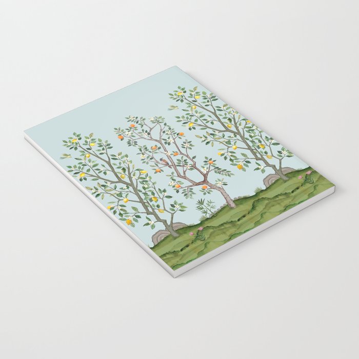 Chinoiserie Citrus Grove Mural Multicolor Notebook Gallery Image 3