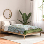 Chinoiserie Citrus Grove Mural Multicolor Comforter Gallery Image 2