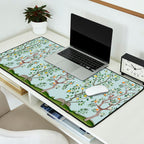 Chinoiserie Citrus Grove Mural Multicolor Desk Mat Gallery Image 2