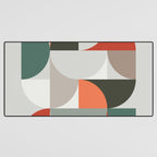Mid Century Geometric 14 Desk Mat Gallery Image 3