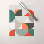 Mid Century Geometric 14 Wrapping Paper Gallery Image 1