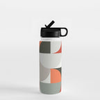 Mid Century Geometric 14 Water Bottle Gallery Image 1