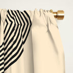 Abstraction_EYE_LINE_POP_ART_Minimalism_001X Window Curtain Gallery Image 2