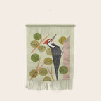Woodpecker In Aspen Tree Wall Hanging Gallery Image 1