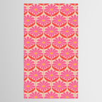 Flower Power - Pink and Red  Tablecloth Gallery Image 2