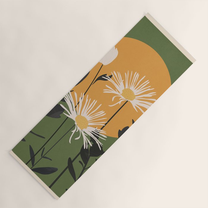 Abstract Florals 3 Yoga Mat Gallery Image 1