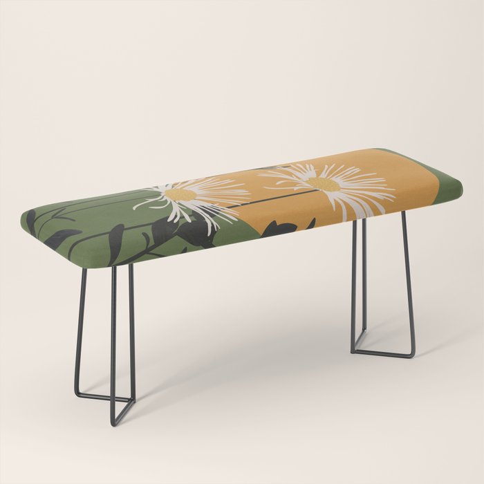 Abstract Florals 3 Bench Gallery Image 1