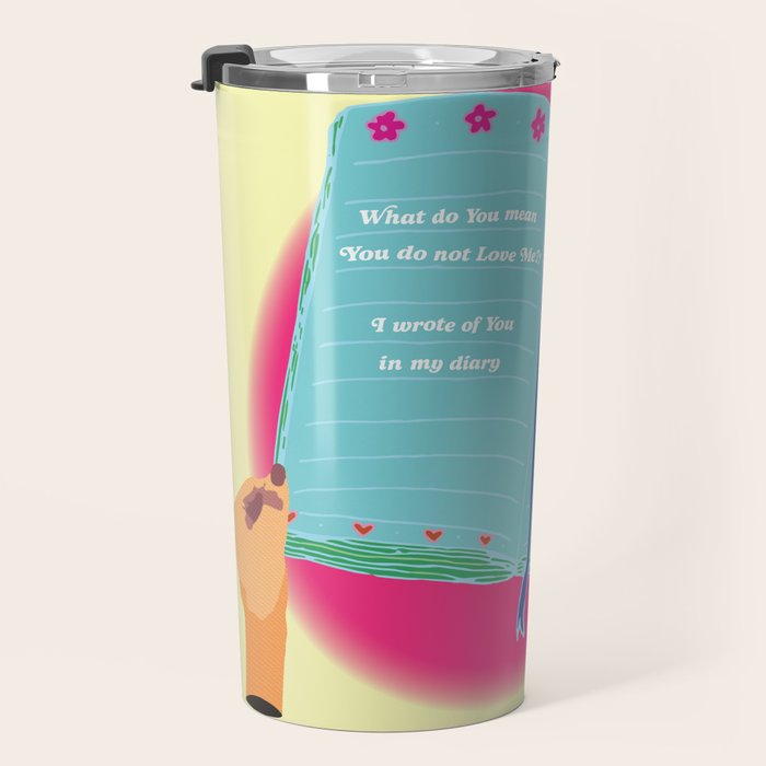 in my diary Travel Mug Gallery Image 3