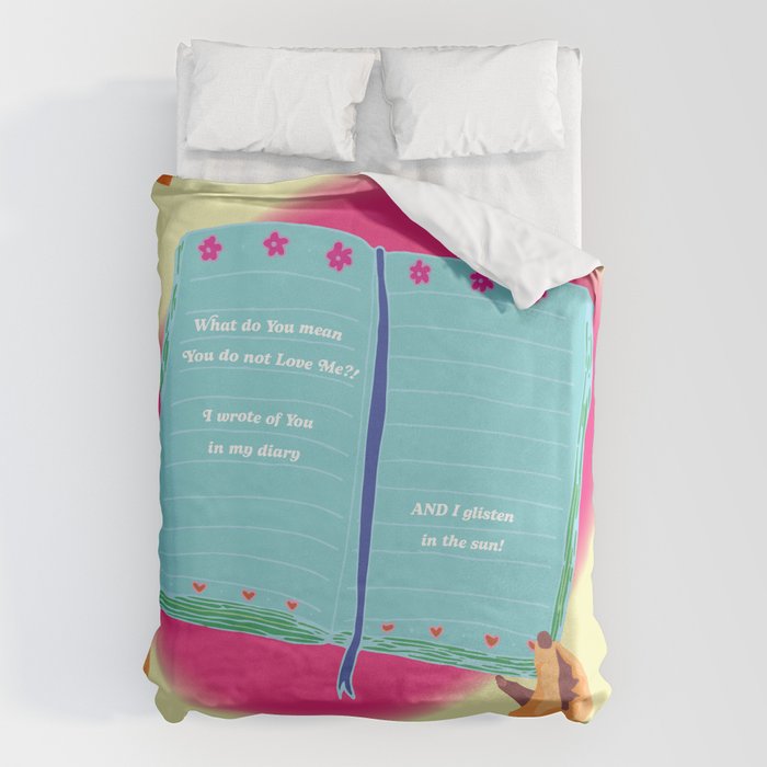 in my diary Duvet Cover Gallery Image 6
