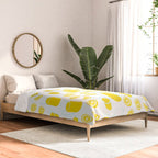 Fresh lemonade fruit drink cartoon pattern Comforter Gallery Image 2
