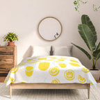 Fresh lemonade fruit drink cartoon pattern Comforter Gallery Image 3