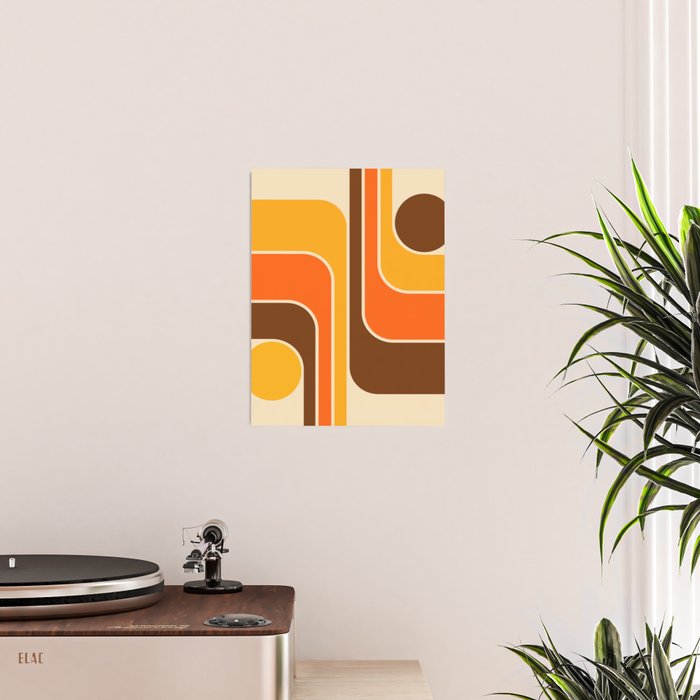 Mid Century Modern Decoration 721 Minimal  Poster Gallery Image 2
