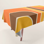Mid Century Modern Decoration 721 Minimal  Tablecloth Gallery Image 1