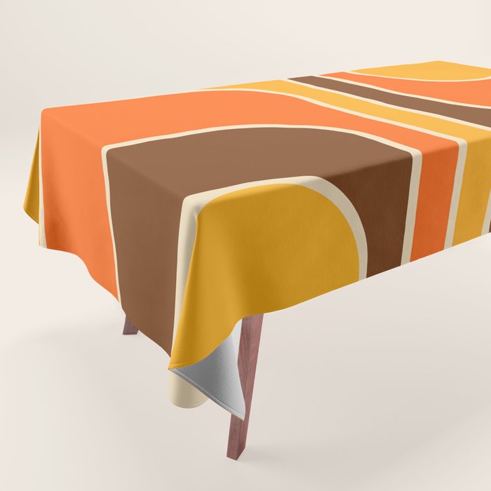 Mid Century Modern Decoration 721 Minimal  Tablecloth Gallery Image 1