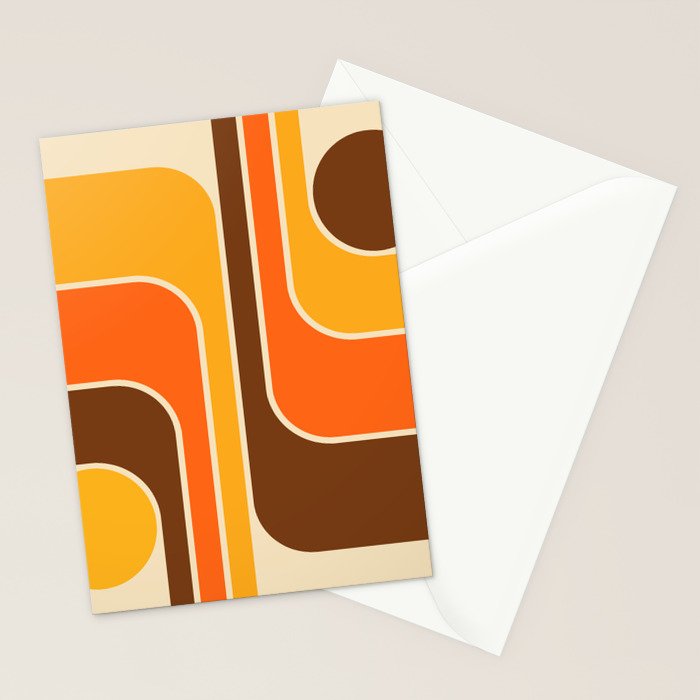 Mid Century Modern Decoration 721 Minimal  Stationery Card Gallery Image 2