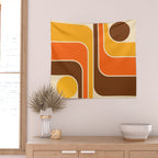 Mid Century Modern Decoration 721 Minimal  Wall Tapestry Gallery Image 2