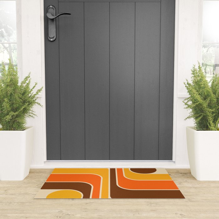 Mid Century Modern Decoration 721 Minimal  Welcome Mat Gallery Image 3