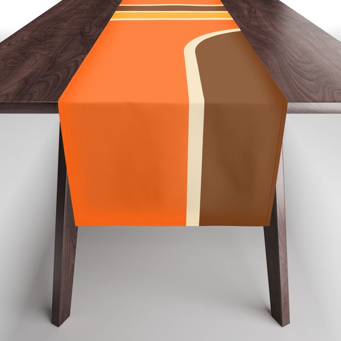 Mid Century Modern Decoration 721 Minimal  Table Runner Gallery Image 1