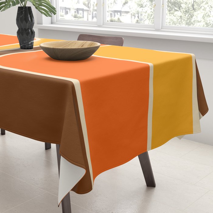 Mid Century Modern Decoration 721 Minimal  Tablecloth Gallery Image 3