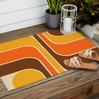 Mid Century Modern Decoration 721 Minimal  Outdoor Rug Gallery Image 2