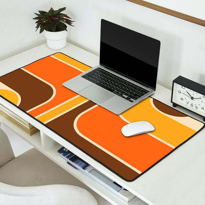 Mid Century Modern Decoration 721 Minimal  Desk Mat Gallery Image 2