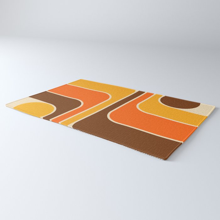 Mid Century Modern Decoration 721 Minimal  Rug Gallery Image 3