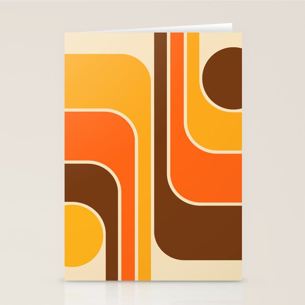 Mid Century Modern Decoration 721 Minimal  Stationery Card Gallery Image 1