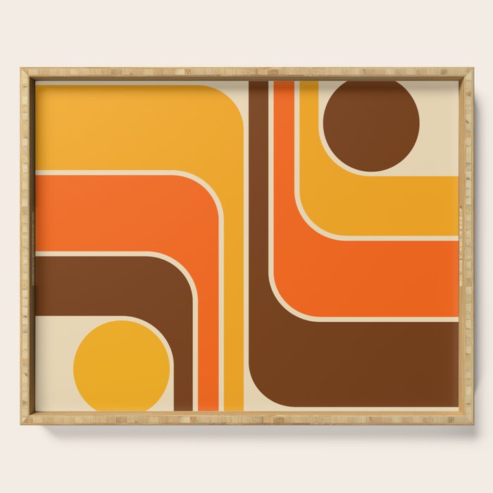 Mid Century Modern Decoration 721 Minimal  Serving Tray Gallery Image 1