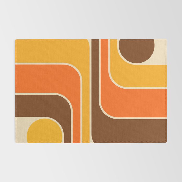 Mid Century Modern Decoration 721 Minimal  Rug Gallery Image 2