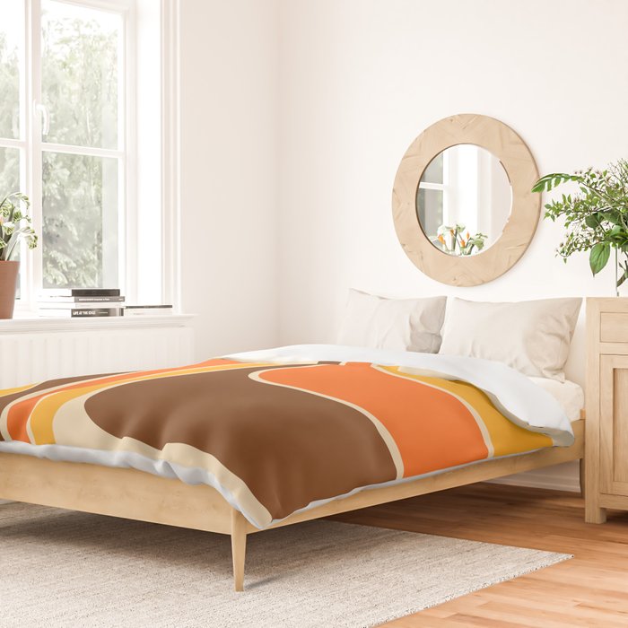 Mid Century Modern Decoration 721 Minimal  Duvet Cover Gallery Image 2