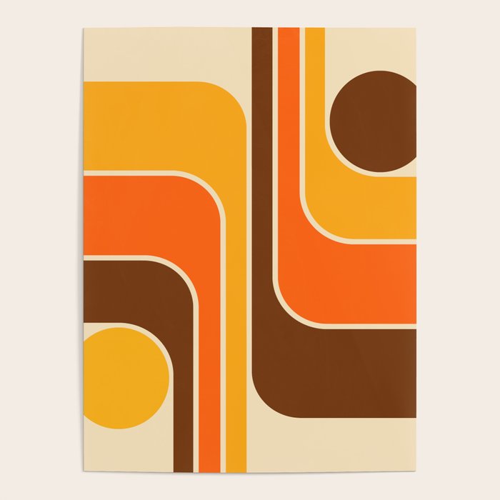 Mid Century Modern Decoration 721 Minimal  Poster Gallery Image 1