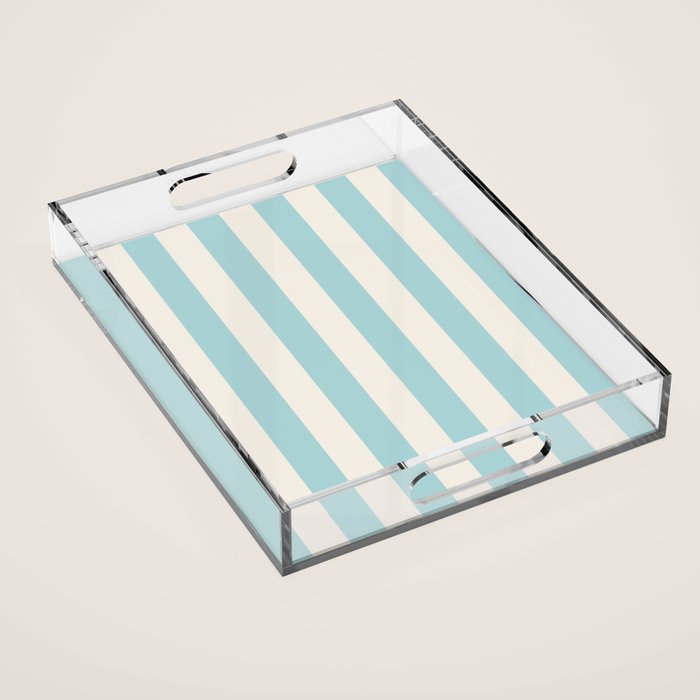 Amalfi Stripes - Amalfi Coast Cocktails Acrylic Tray Gallery Image 1