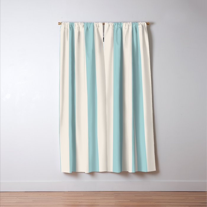 Amalfi Stripes - Amalfi Coast Cocktails Window Curtain Gallery Image 3