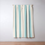 Amalfi Stripes - Amalfi Coast Cocktails Window Curtain Gallery Image 3
