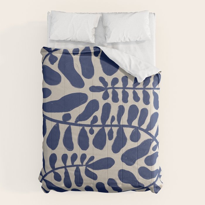 One Hundred-Leaved Plant #7 Comforter Gallery Image 1