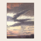 "Cloud Study" by Knud Baade, 1838 Notebook Gallery Image 4