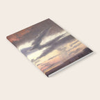 "Cloud Study" by Knud Baade, 1838 Notebook Gallery Image 2