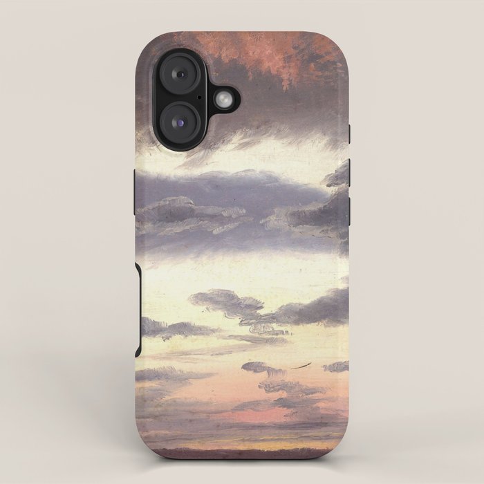 "Cloud Study" by Knud Baade, 1838 iPhone Case Gallery Image 1