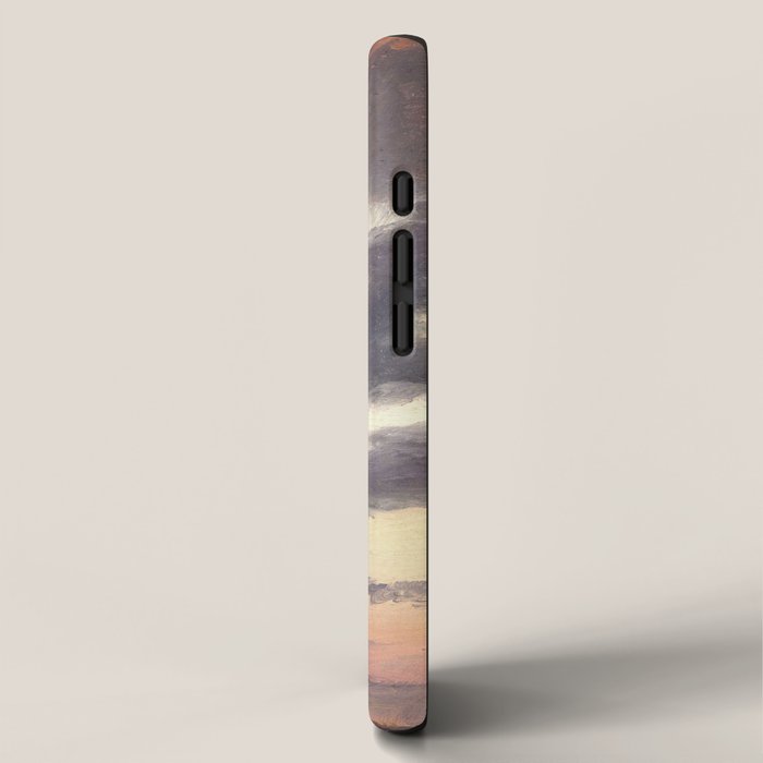 "Cloud Study" by Knud Baade, 1838 iPhone Case Gallery Image 2