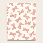 Pink Stripe Bow Ribbon Notebook Gallery Image 4