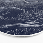 Cosmic Ocean with astronaut Bath Mat Gallery Image 3