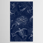 Cosmic Ocean with astronaut Tablecloth Gallery Image 2