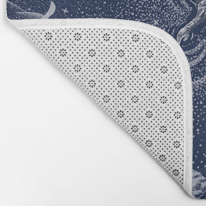 Cosmic Ocean with astronaut Bath Mat Gallery Image 2