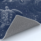 Cosmic Ocean with astronaut Rug Gallery Image 4